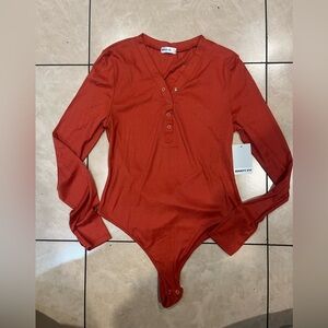 Society Red Ribbed Fabric